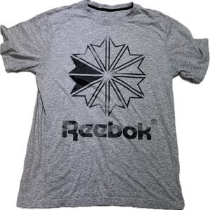 Reebok Heather Gray Graphic Tee